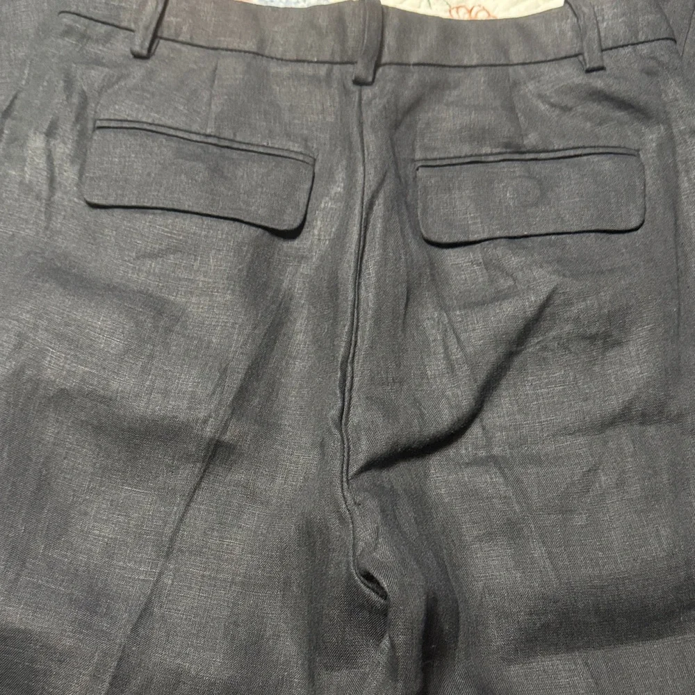 J. Crew Black  Wide-Leg Pants - Picture 4 of 4